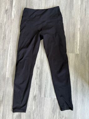 Baleaf Black High-Waist Active Leggings
